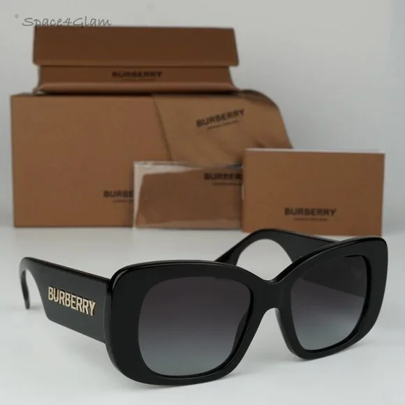NEW Burberry BE4410 4038F2 Black Dark Grey Women Sunglasses BE 4410 Burberry | Accessories | New Burberry Be44 4038f2 Black  main image 4